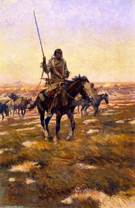 The Hunting Party [no. 3] — Charles Marion Russell