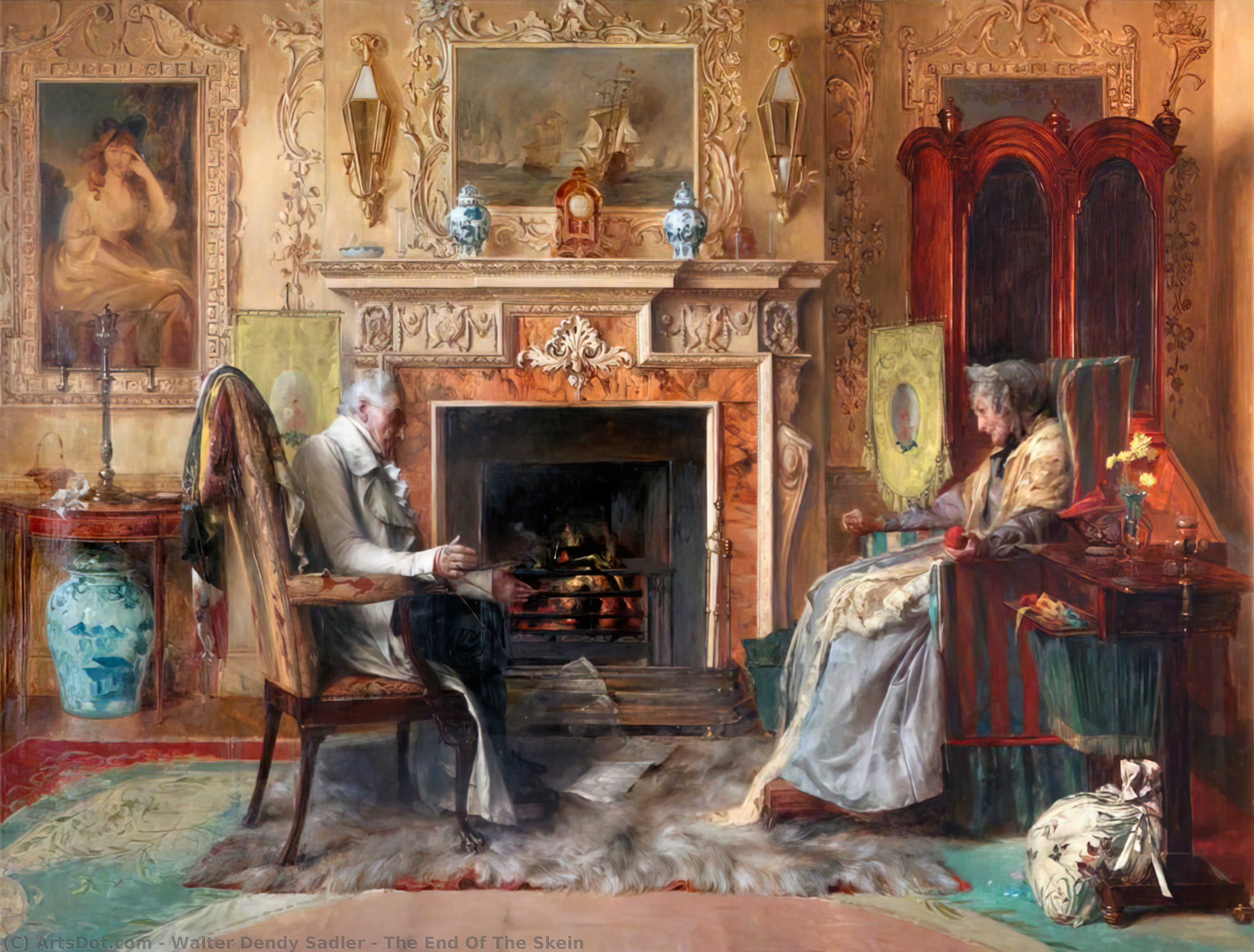 The End Of The Skein — Walter Dendy Sadler