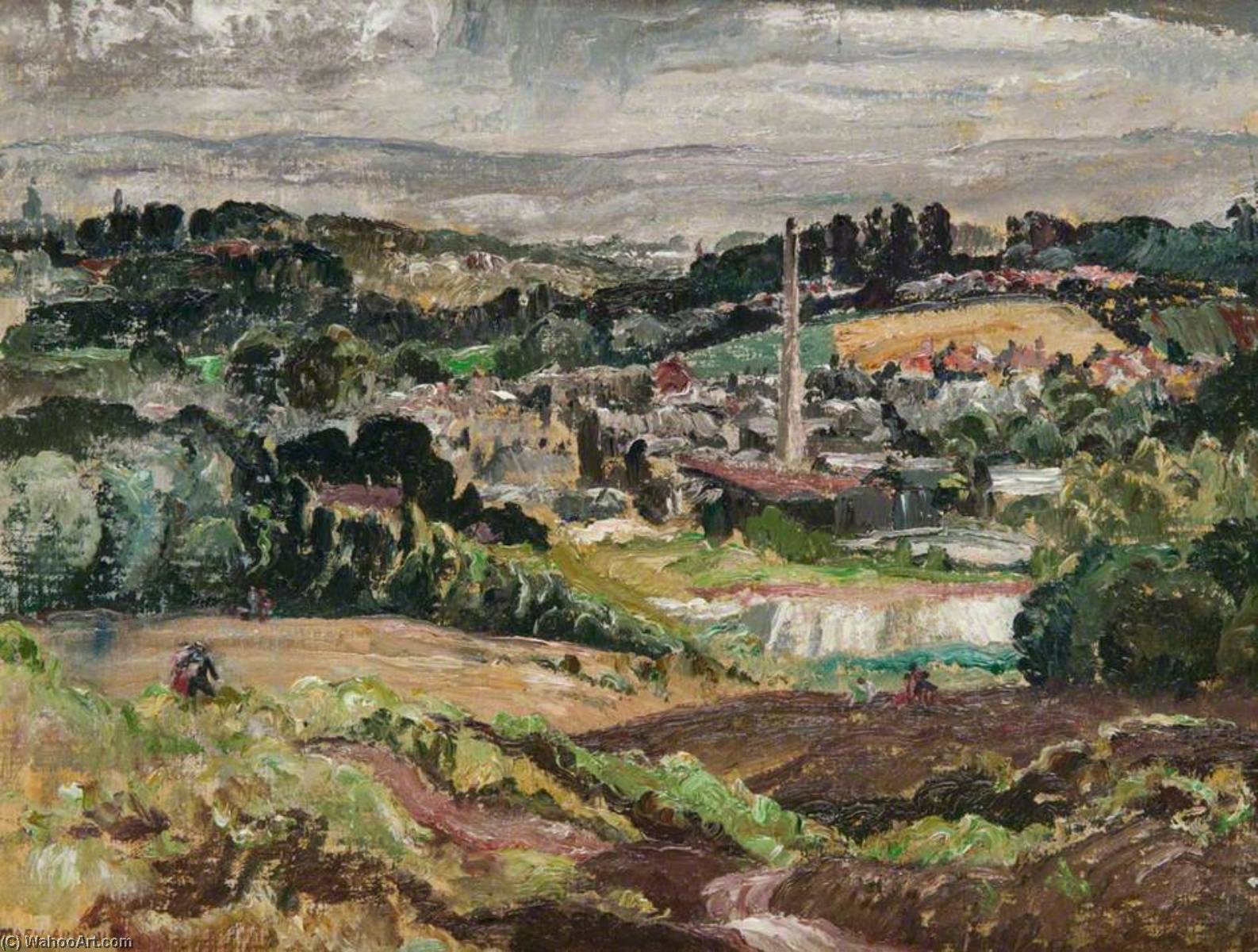 Milngavie From Drumclog Moor — Mary Nicol Neill Armour