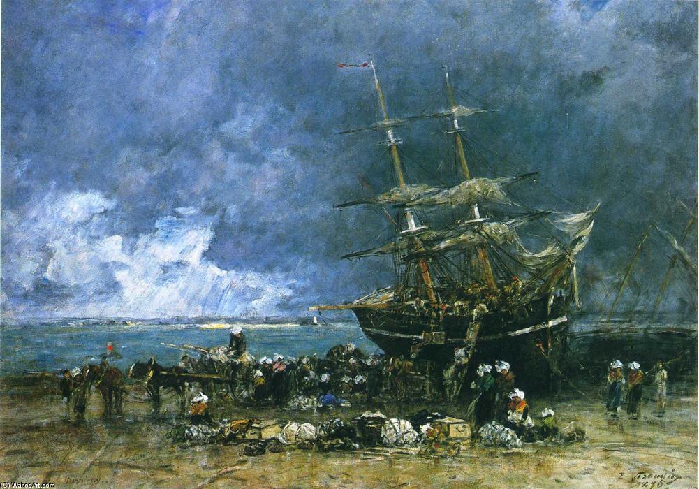 Return Of The Terre Neuvier — Eugène Louis Boudin