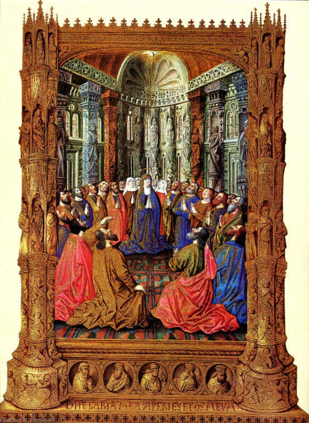 To Begin The Hours Of The Holy Ghost, — Jean Colombe