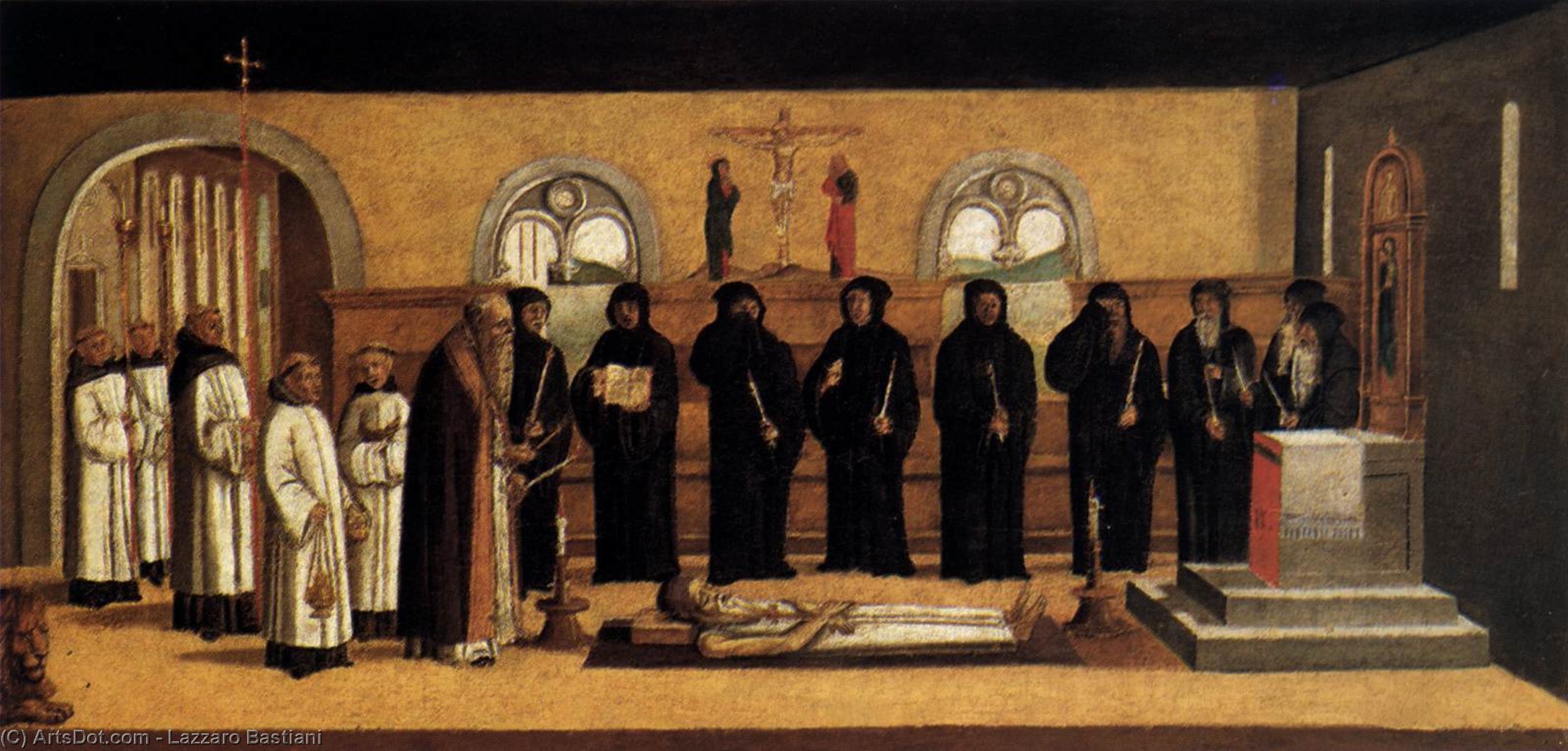 The Death Of St Jerome — Lazzaro Bastiani