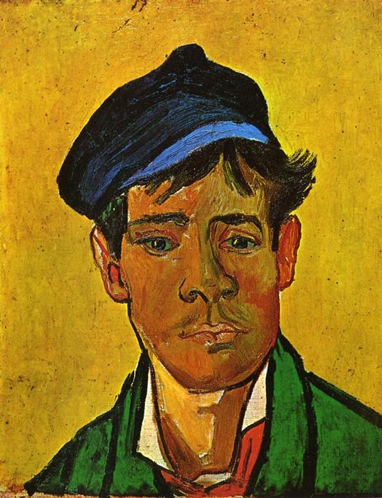 Young Man With A Cap — Vincent Willem Van Gogh