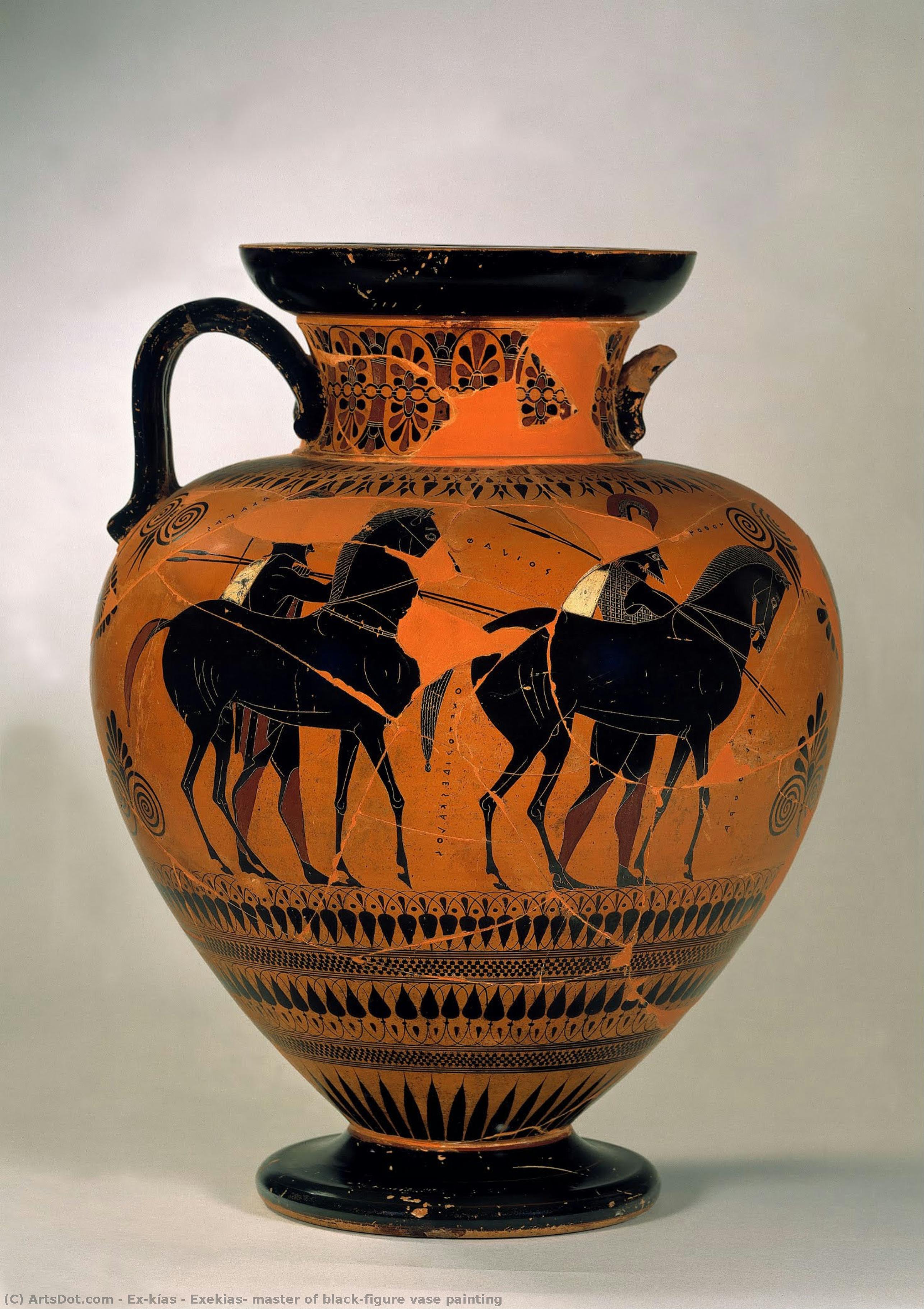 Exekias, Master Of Black-figure Vase Painting — Exēkías