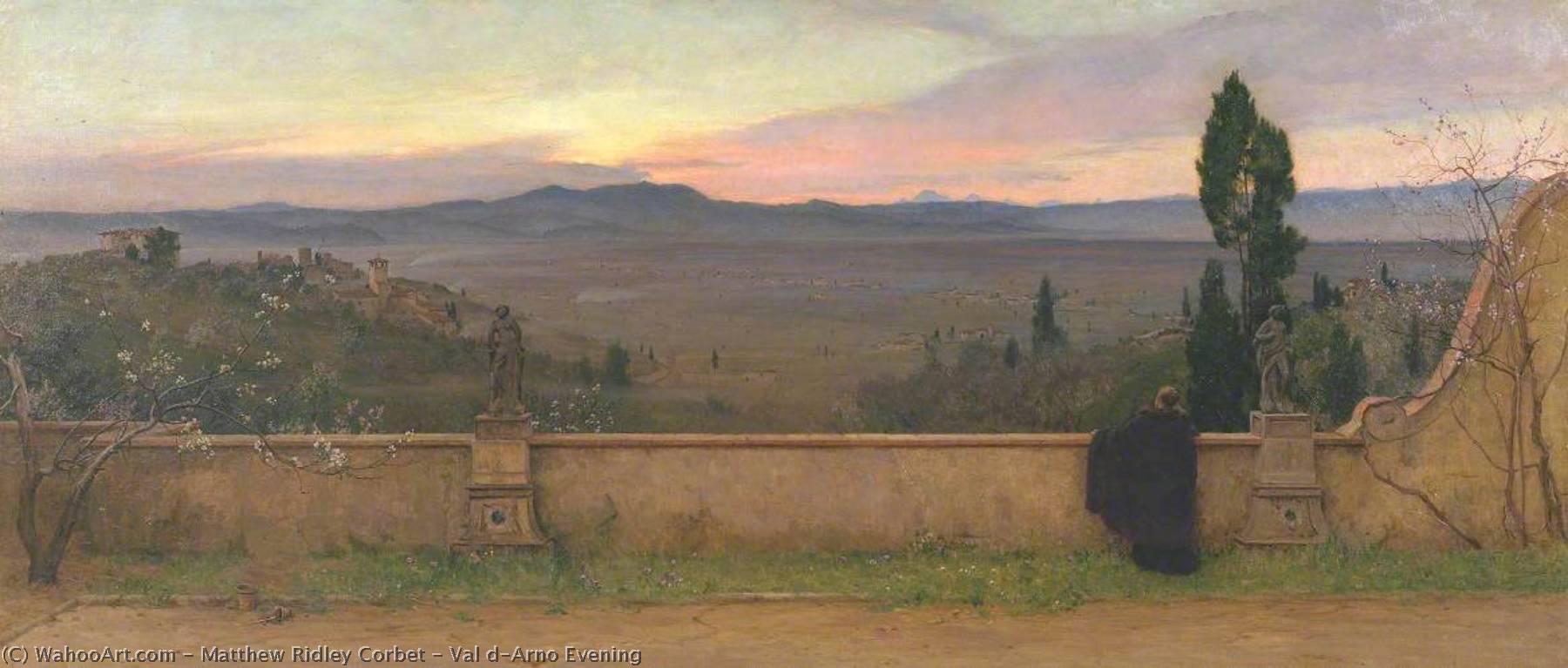Val D'arno Evening — Matthew Ridley Corbet