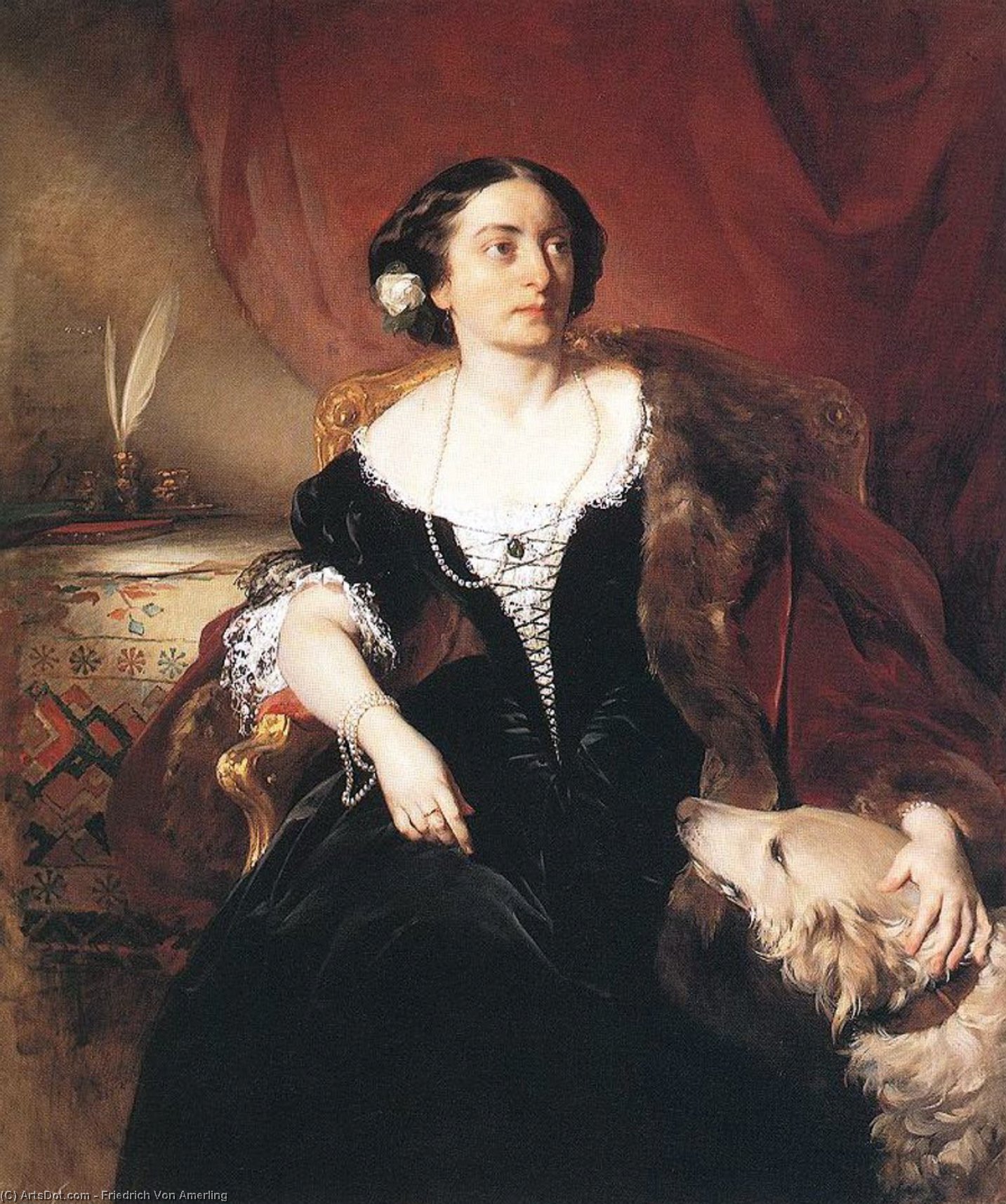 Countess Nákó — Friedrich Ritter Von Amerling