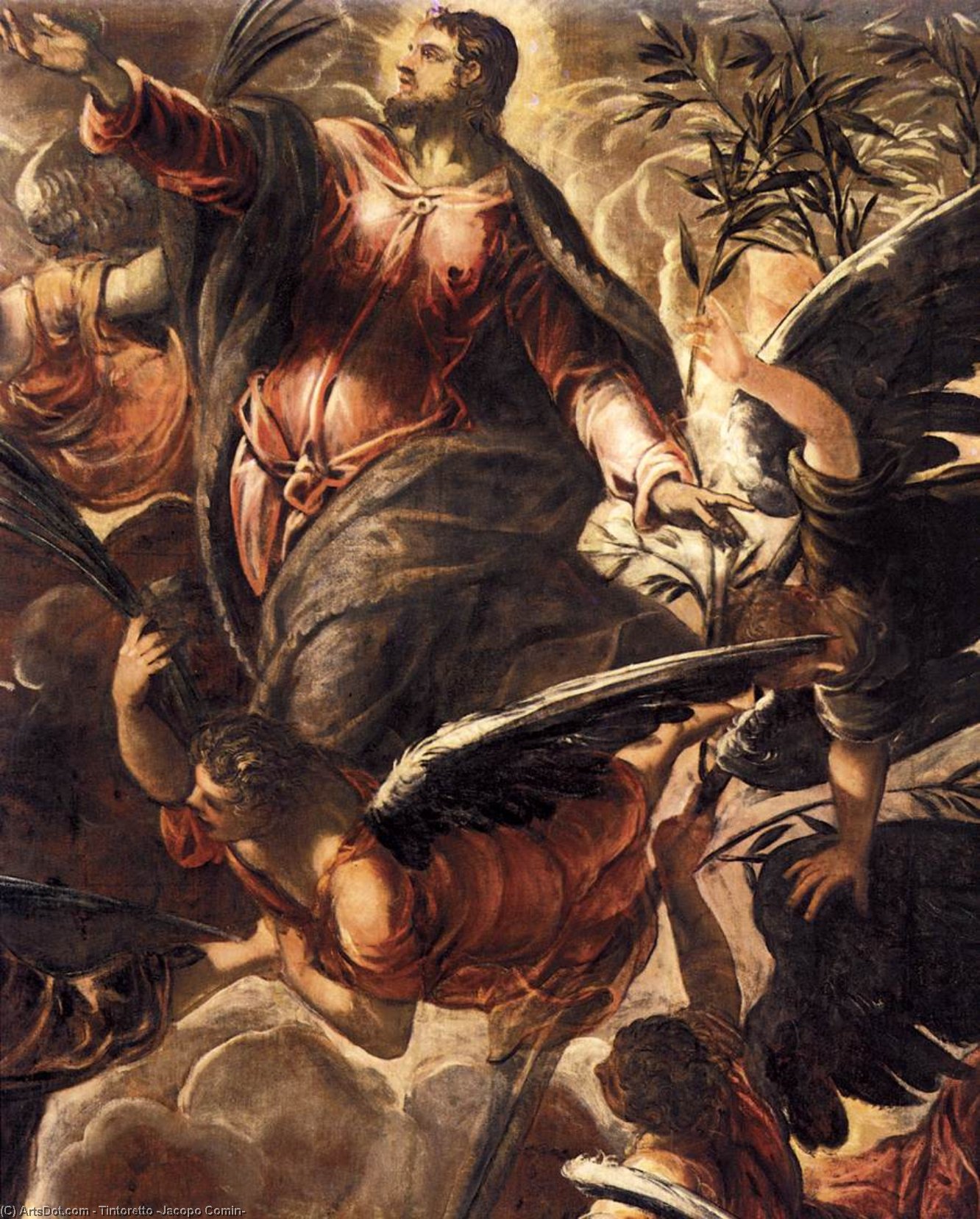 Die Auferstehung (detail) — Tintoretto (jacopo Comin)
