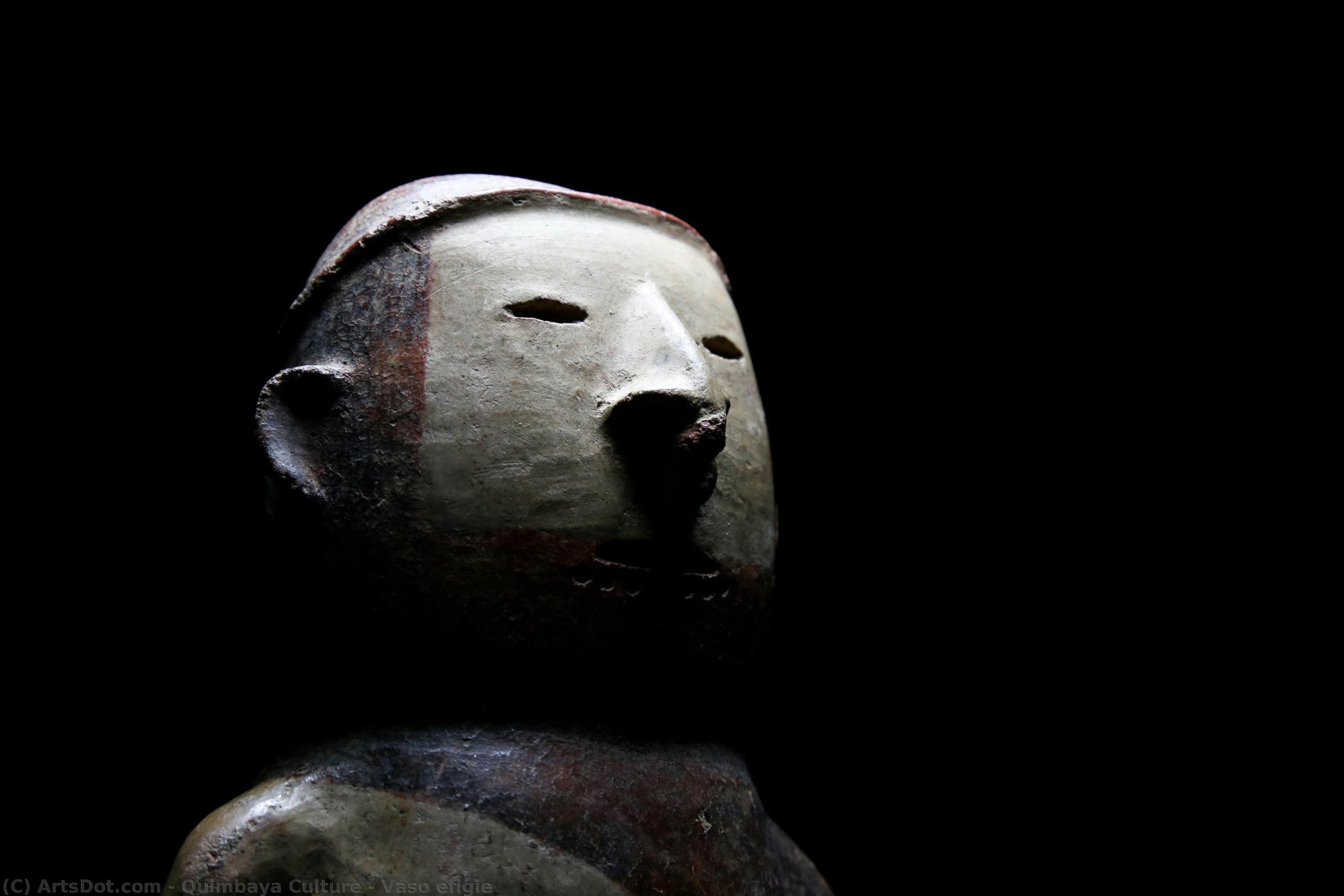 Vaso Efigie — Quimbaya Culture