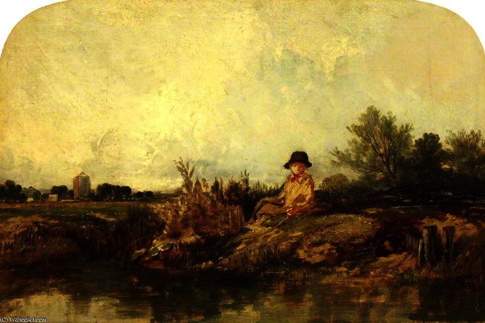 On The Medway — Уильям Джеймс Мюллер