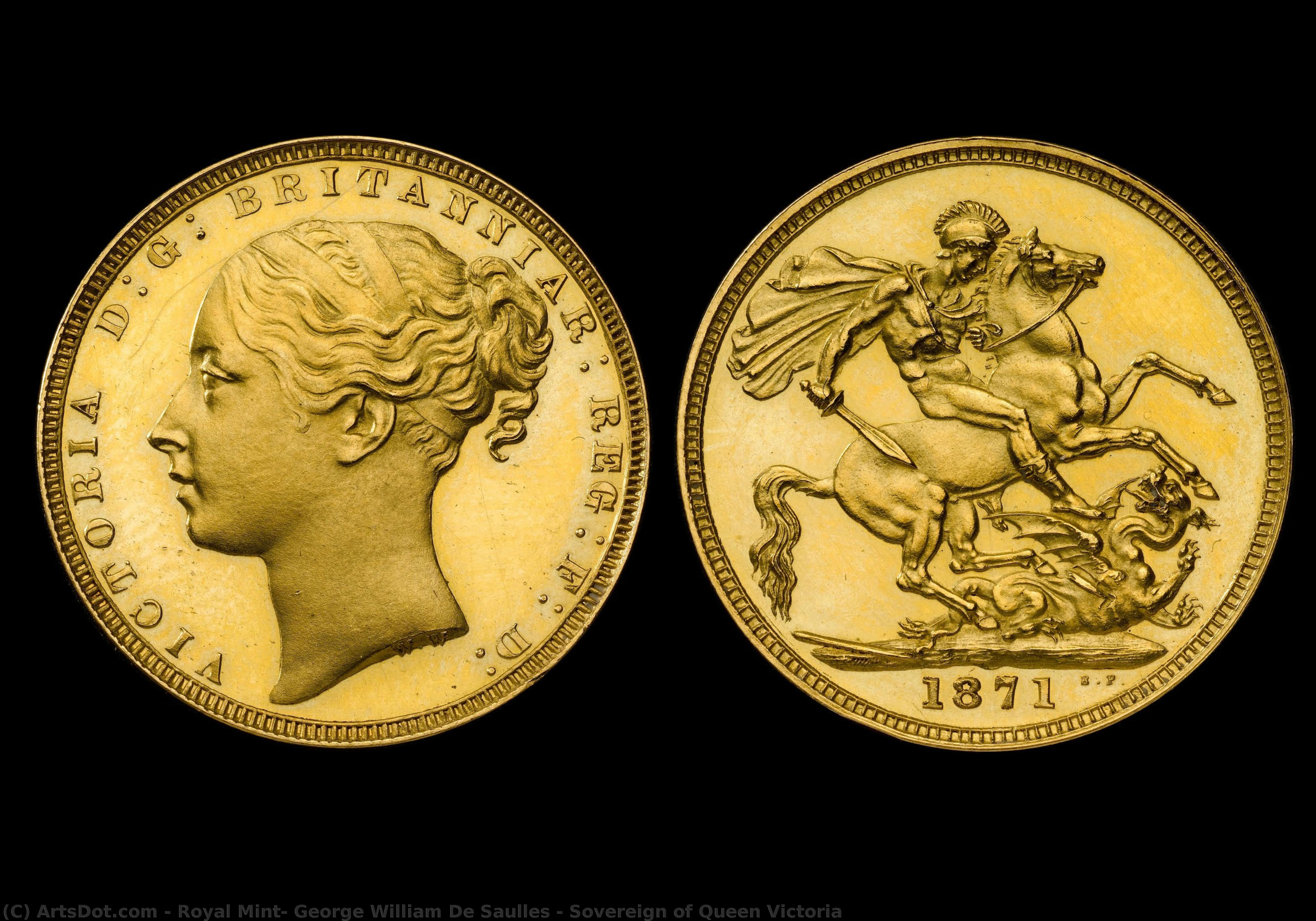 Sovereign Von Königin Victoria — George William De Saulles
