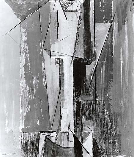 Abstraction, (painting) — Alfred Henry Maurer