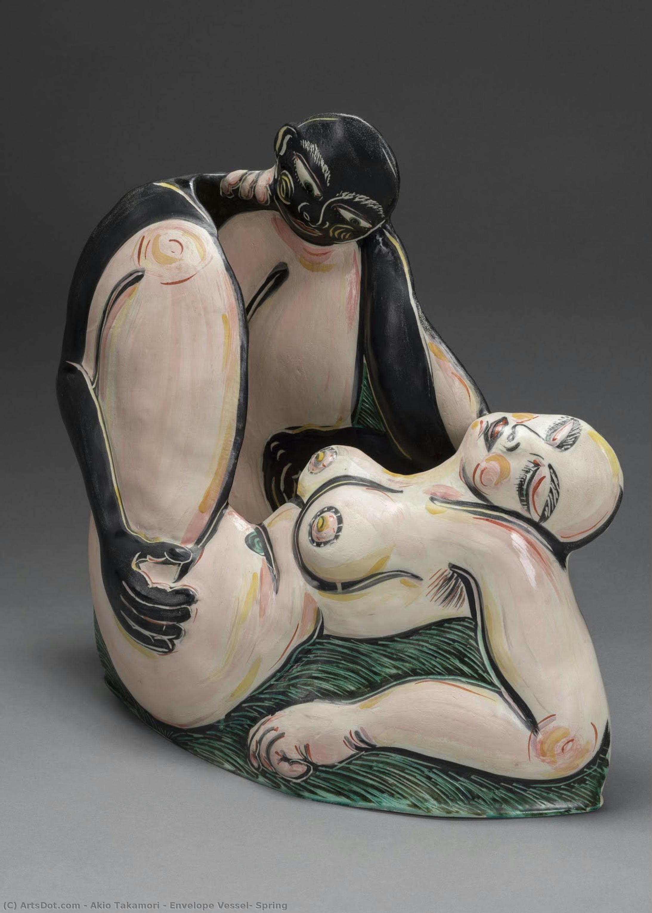Envelope Vessel: Spring — Akio Takamori