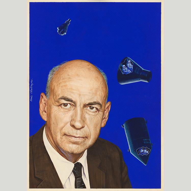 Robert Gilruth — Boris Chaliapin