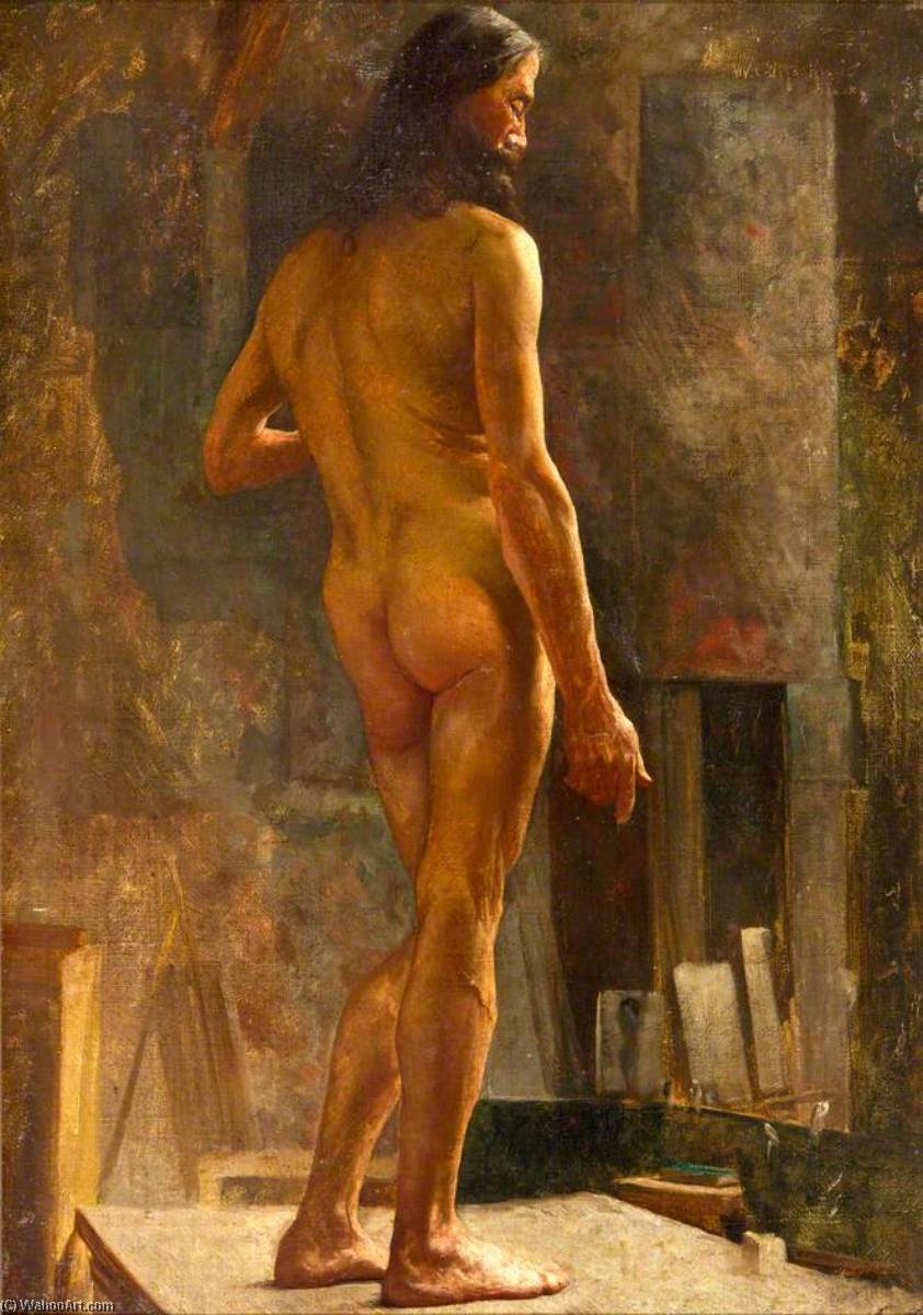 Standing Male Nude — William Gibbes Mackenzie