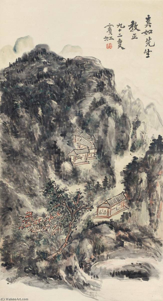 Recluse In A Secluded Valley — Huang Binhong