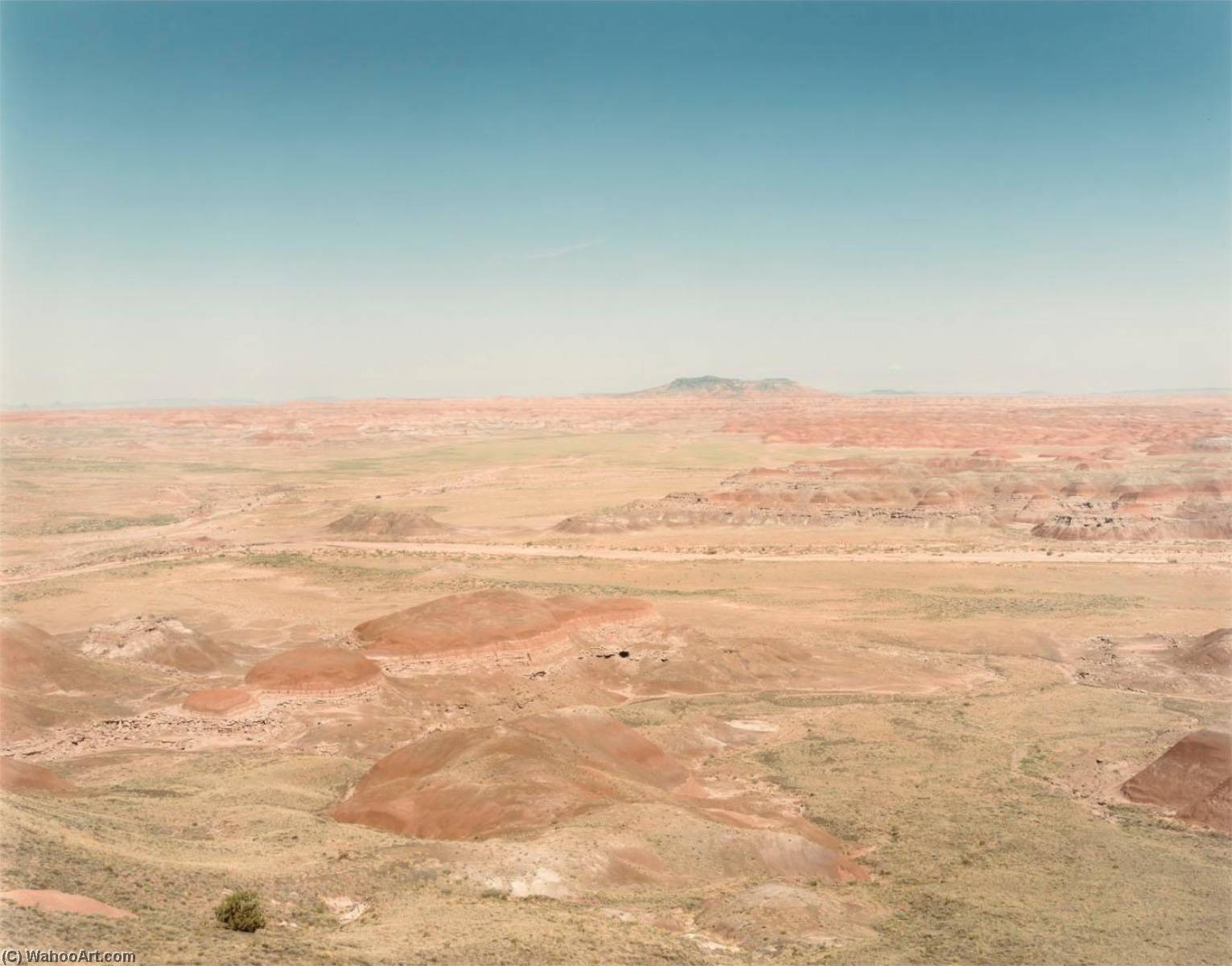 Painted Desert, Petrified Forest N.p. Arizona, From The Portfolio Shadowless Places, Deserts Of The Southwest — Frank Di Perna