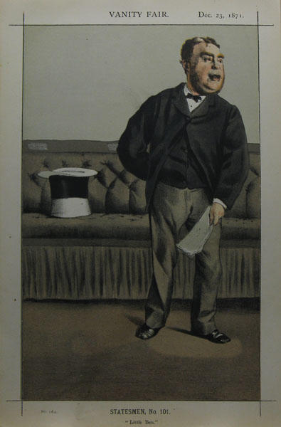 Caricature Of George Cavendish Bentinck — Jacques Joseph Tissot