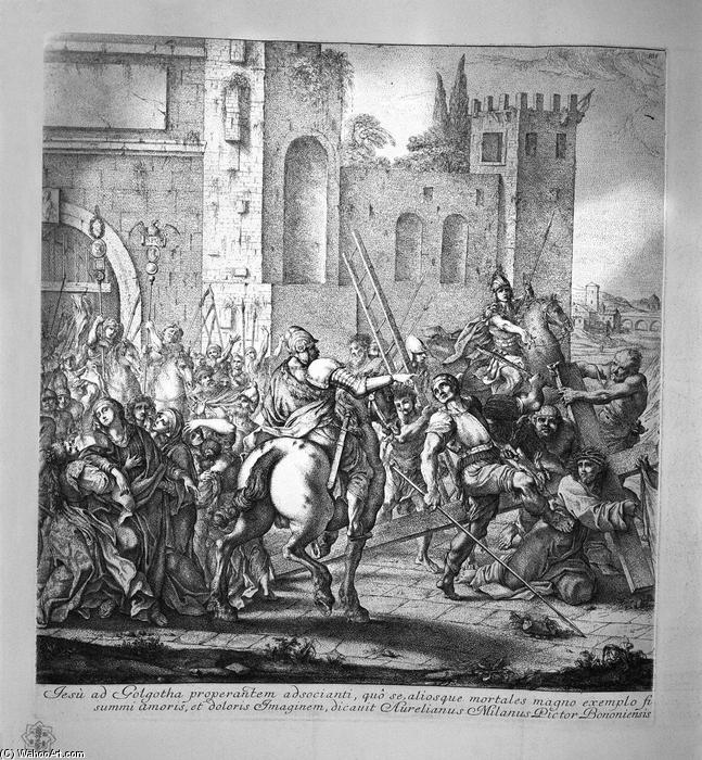 Jesus Carried To Calvary — Giovanni Battista Piranesi