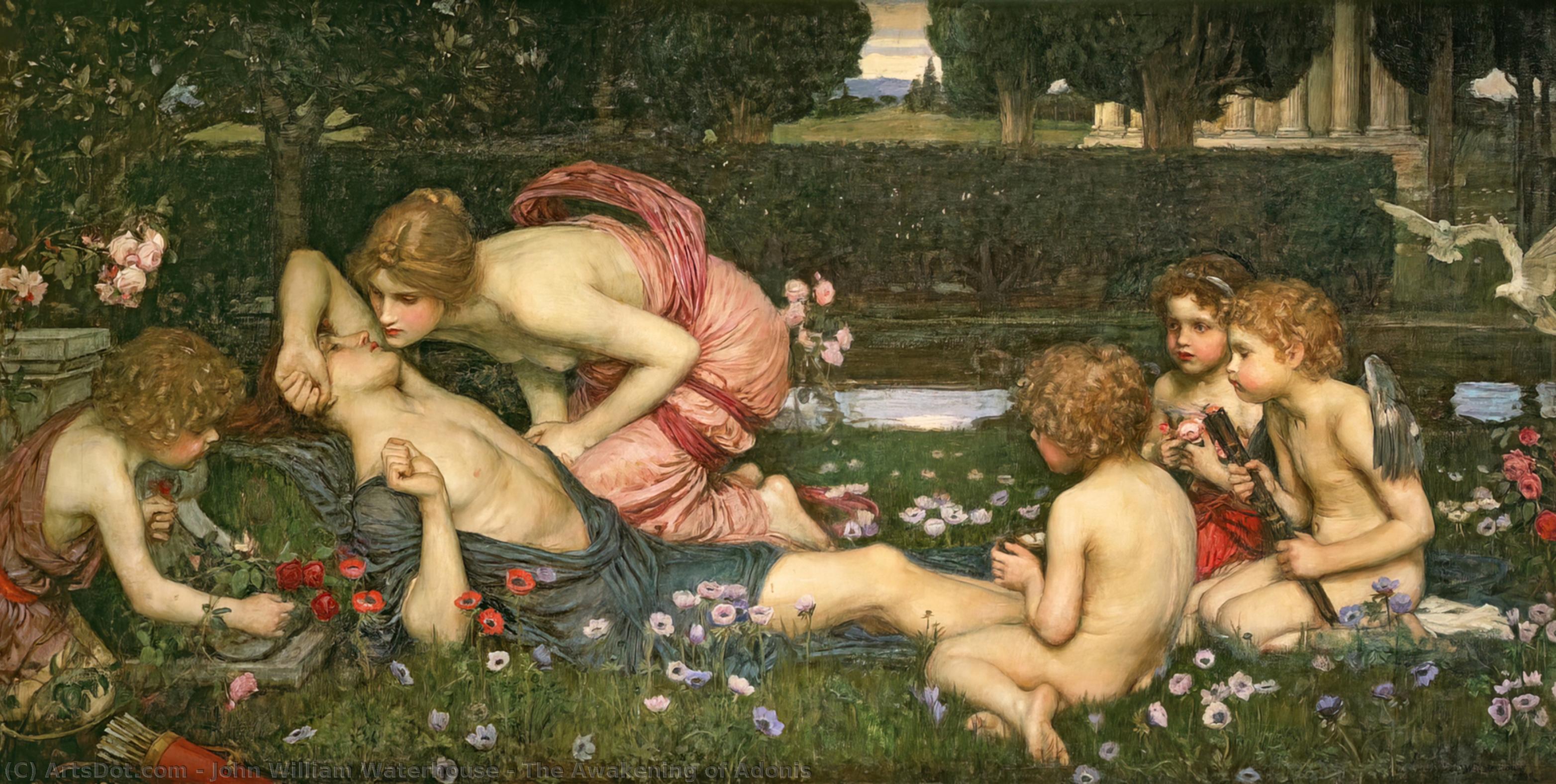 The Awakening Of Adonis — John William Waterhouse