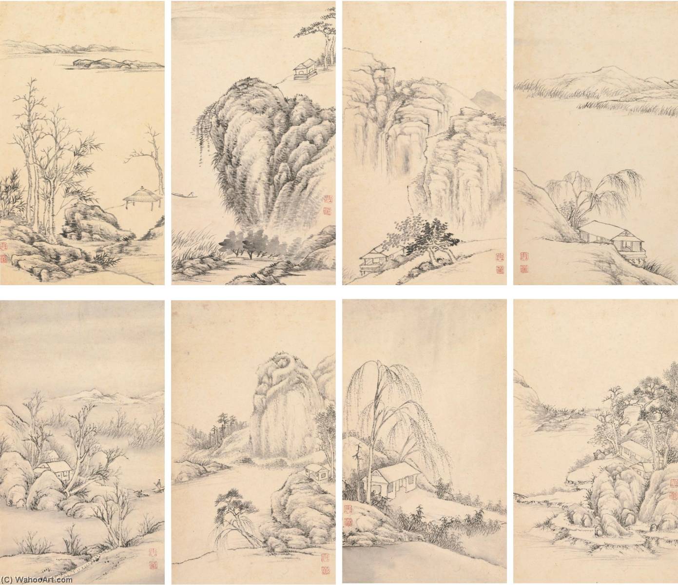 Landscape — Zhang Zhiwan