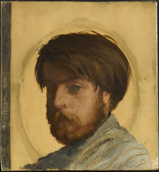 Portrait Du Peintre Auguste Toulmouche (1829 1890) — Hamon Jean Louis