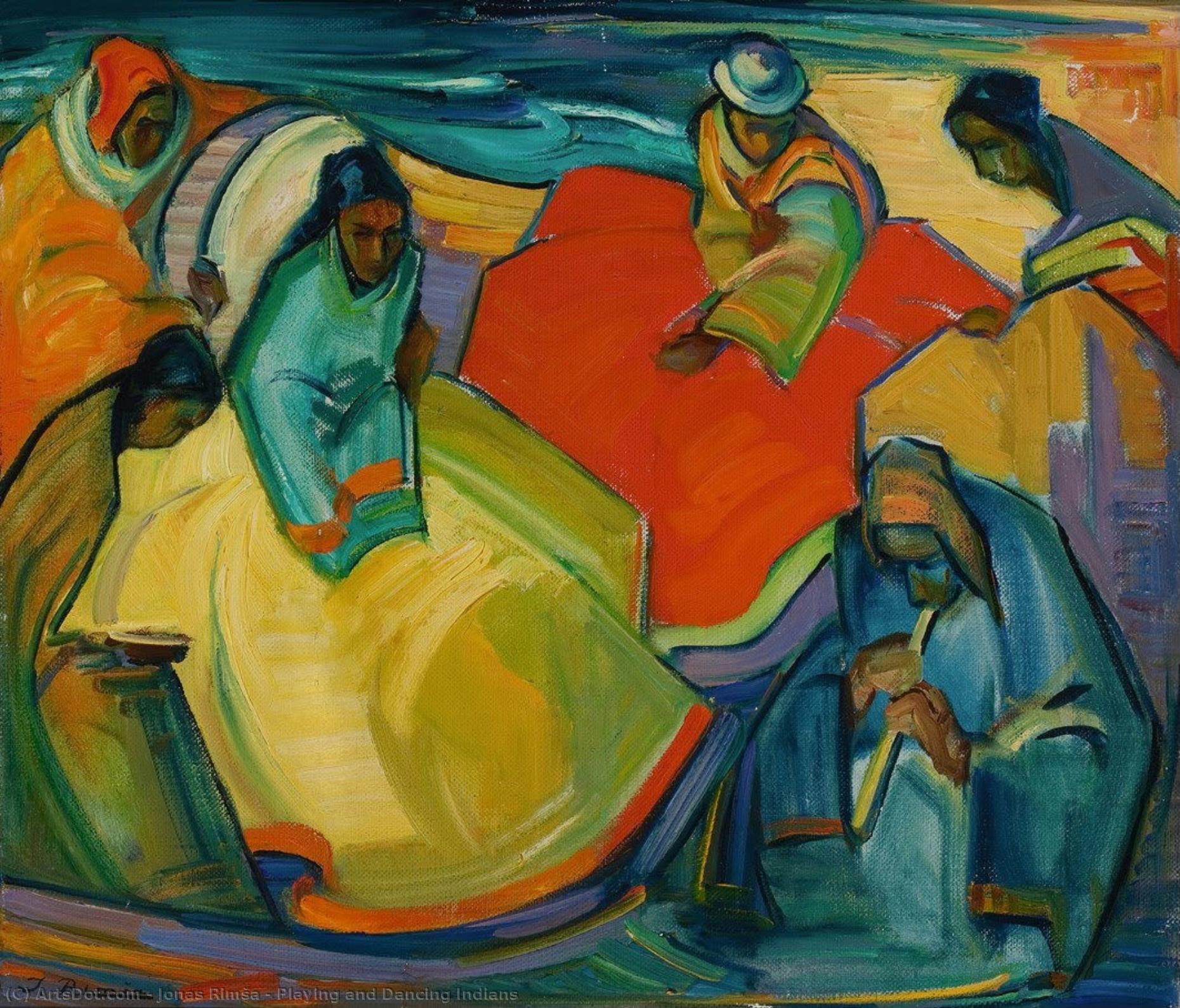 Playing And Dancing Indians — Jonas Rimša