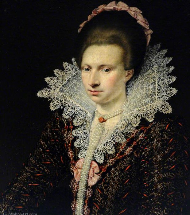 Portrait Of An Unknown Lady — Jan Antonisz Van Ravesteyn
