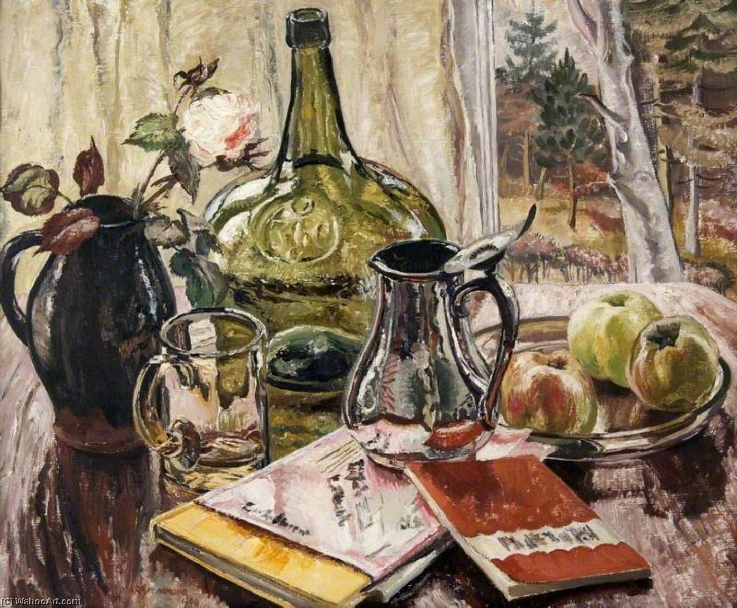 Still Life (lustre Jug) — Mary Nicol Neill Armour
