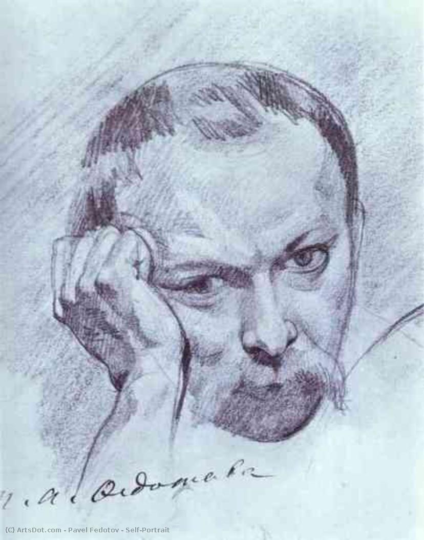 Self-portrait — Pavel Fedotov