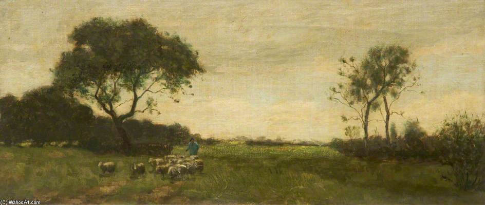 A Country Scene — Эрнест Альберт Уотерлоу
