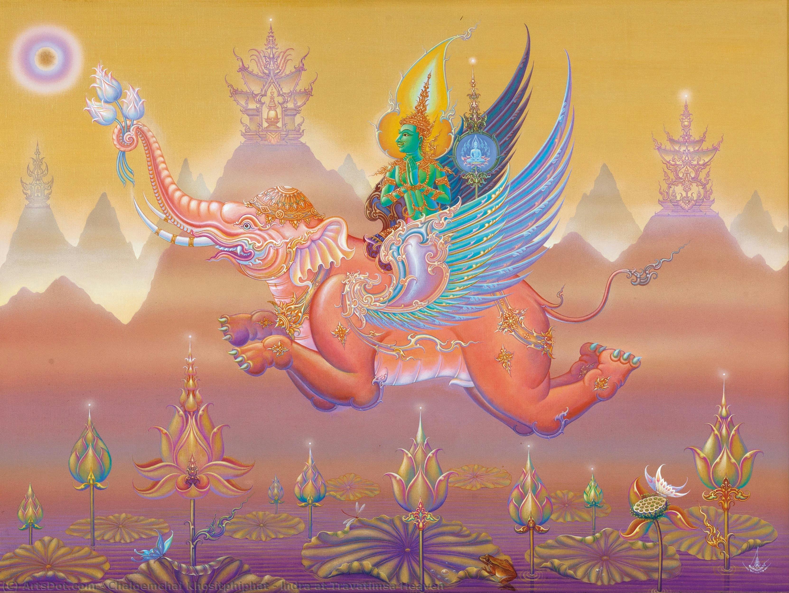 Lndra At Travatimsa Heaven — Chaloemchai Khositpipat
