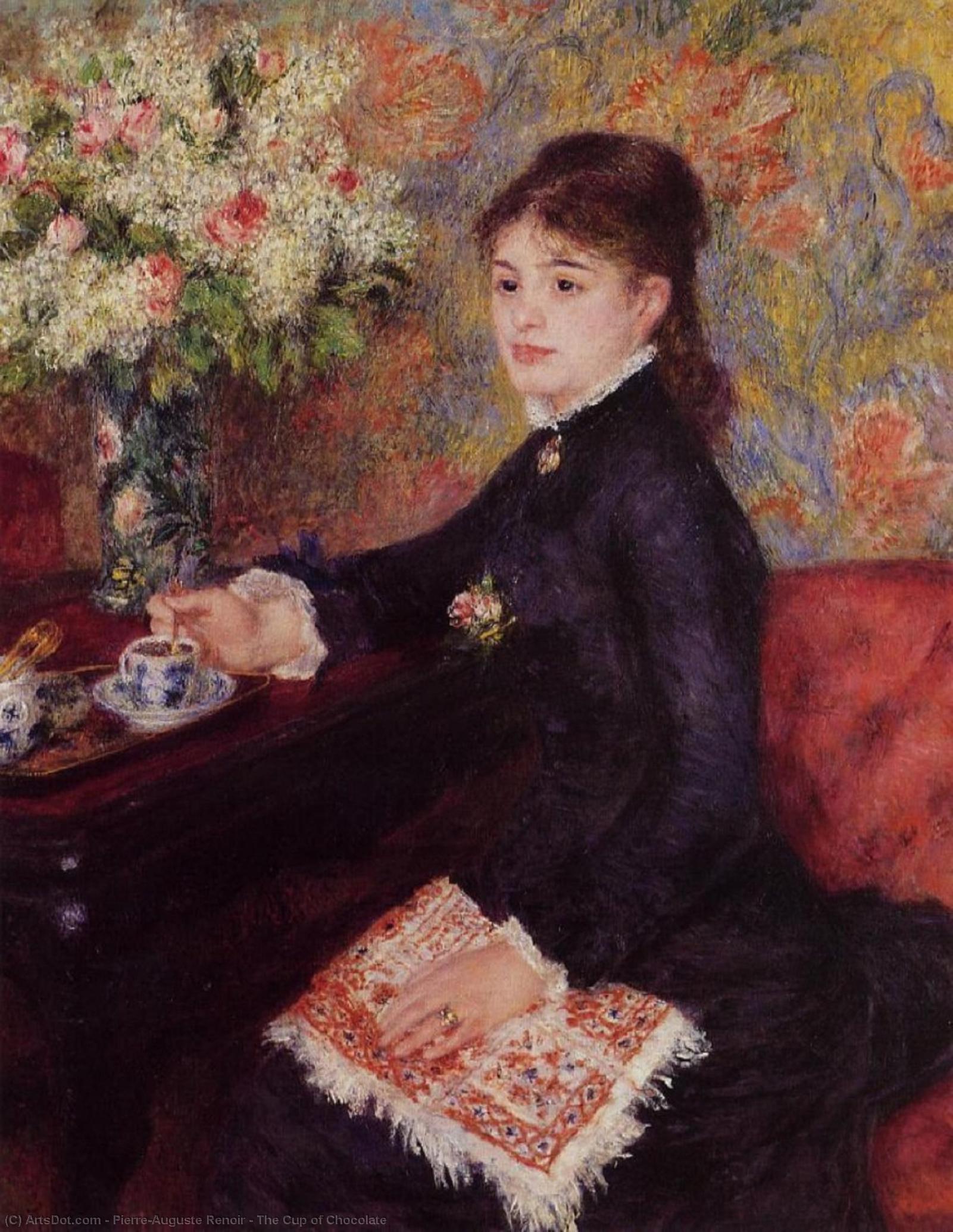 The Cup Of Chocolate — Pierre-auguste Renoir