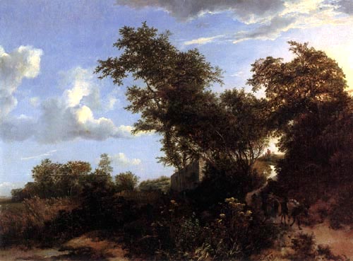Dune Countryside With Eseltreiber — Jacob Isaackszoon Van Ruisdael
