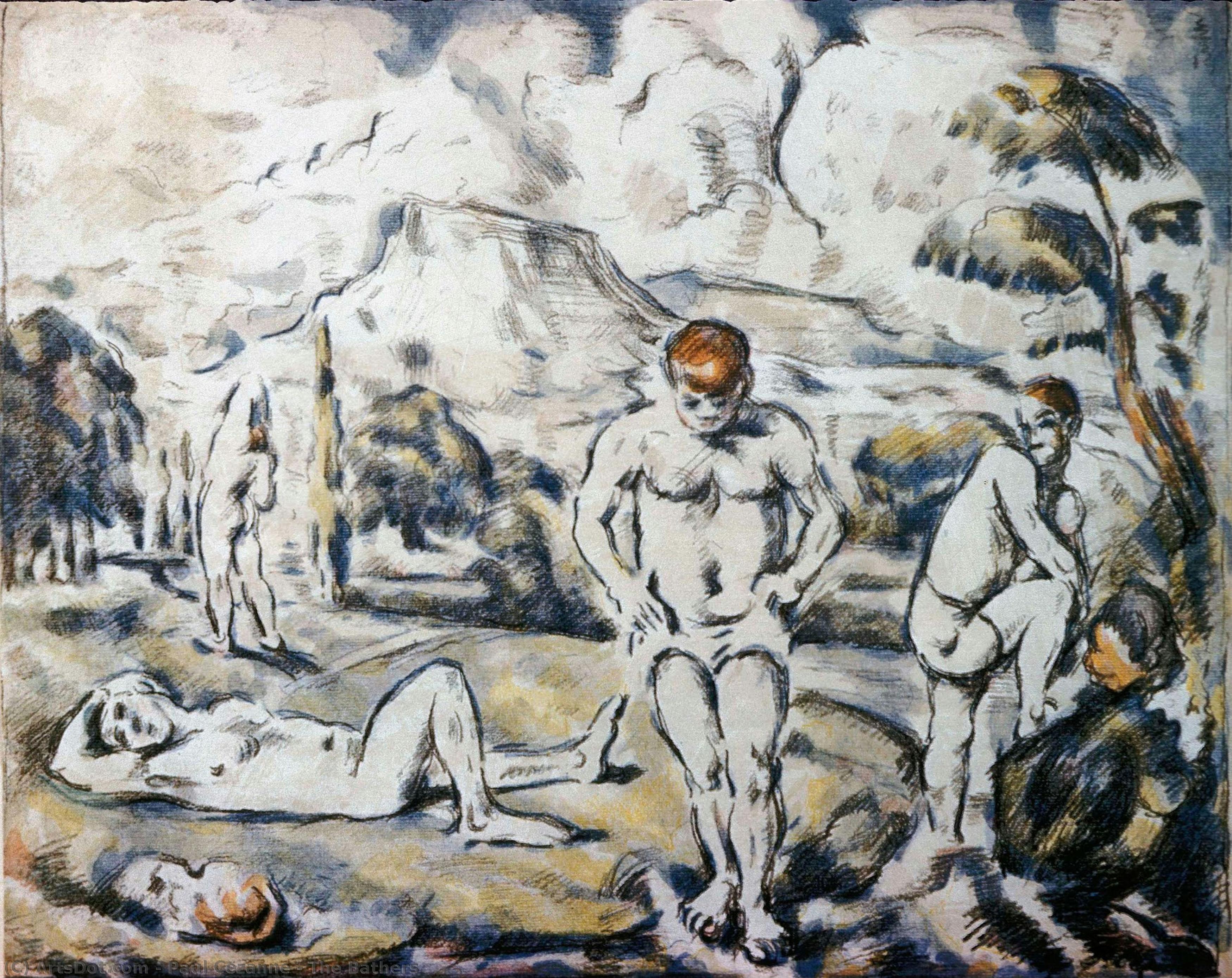 The Bathers — セザンヌ