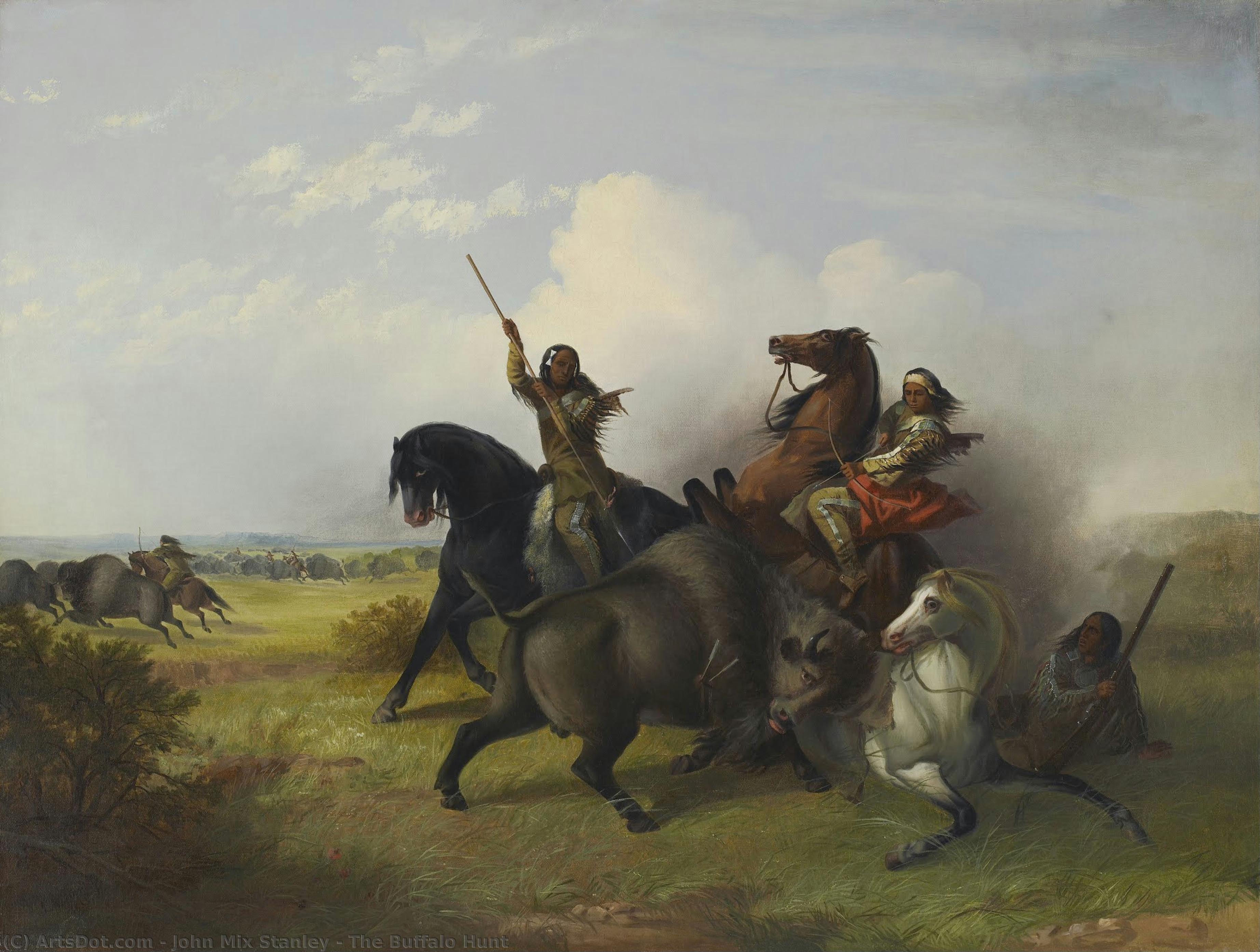 The Buffalo Hunt — Джон Микс Стэнли