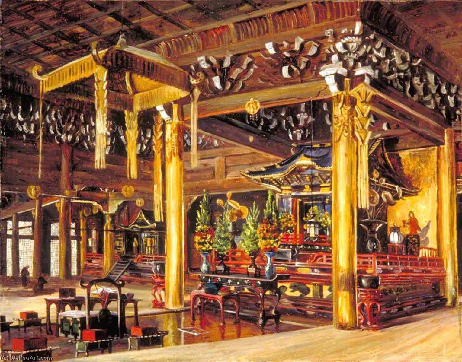 Interior Of Chion In Temple, Kioto, Japan — Marijana Nort
