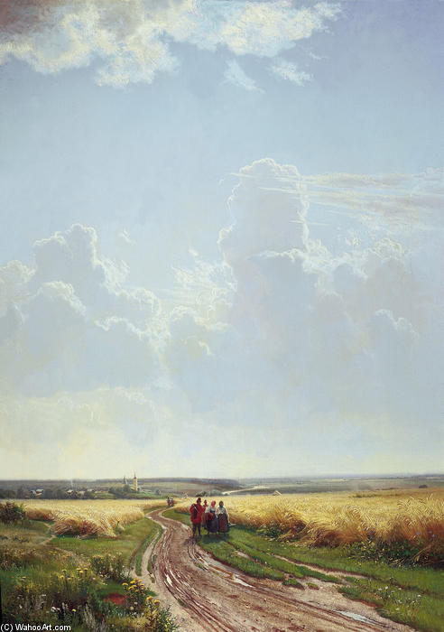 Noon In The Neighbourhood Of Moscow — Ivan Ivanovich Shishkin