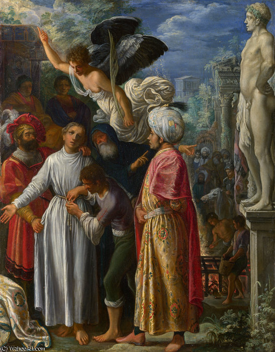 Saint Lawrence Prepared For Martyrdom — Adam Elsheimer