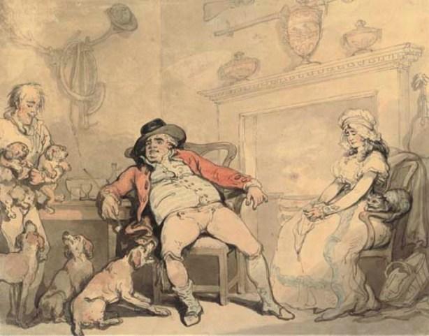 Buying A Pup — Thomas Rowlandson