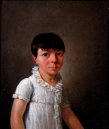 Portrait D'antoinette Crucy, Âgée De Sept Ans — ジャン＝フランソワ・サブレ