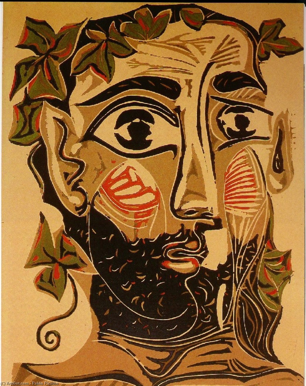 Bearded Man — Пабло Пикассо