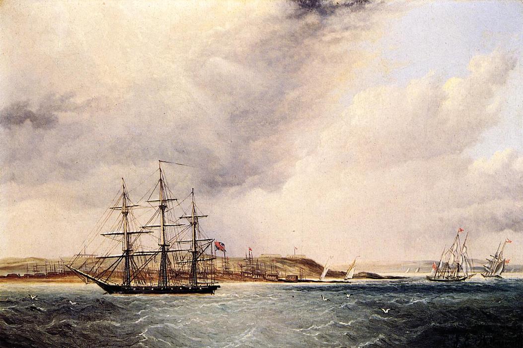 A View Of Nassau In The Bahamas, West Indies — James Edward Buttersworth