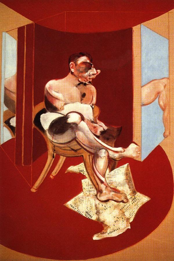 Study Of George Dyer, 1971 X — Francis Bacon