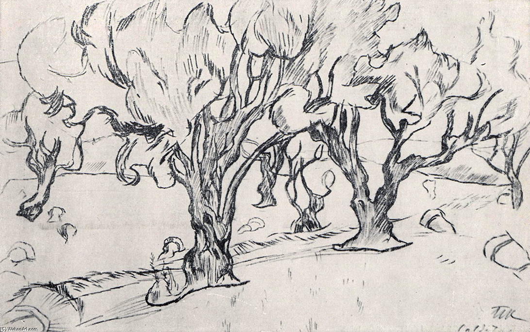 Spain. Kaldetes. Oliva. — Pyotr Konchalovsky