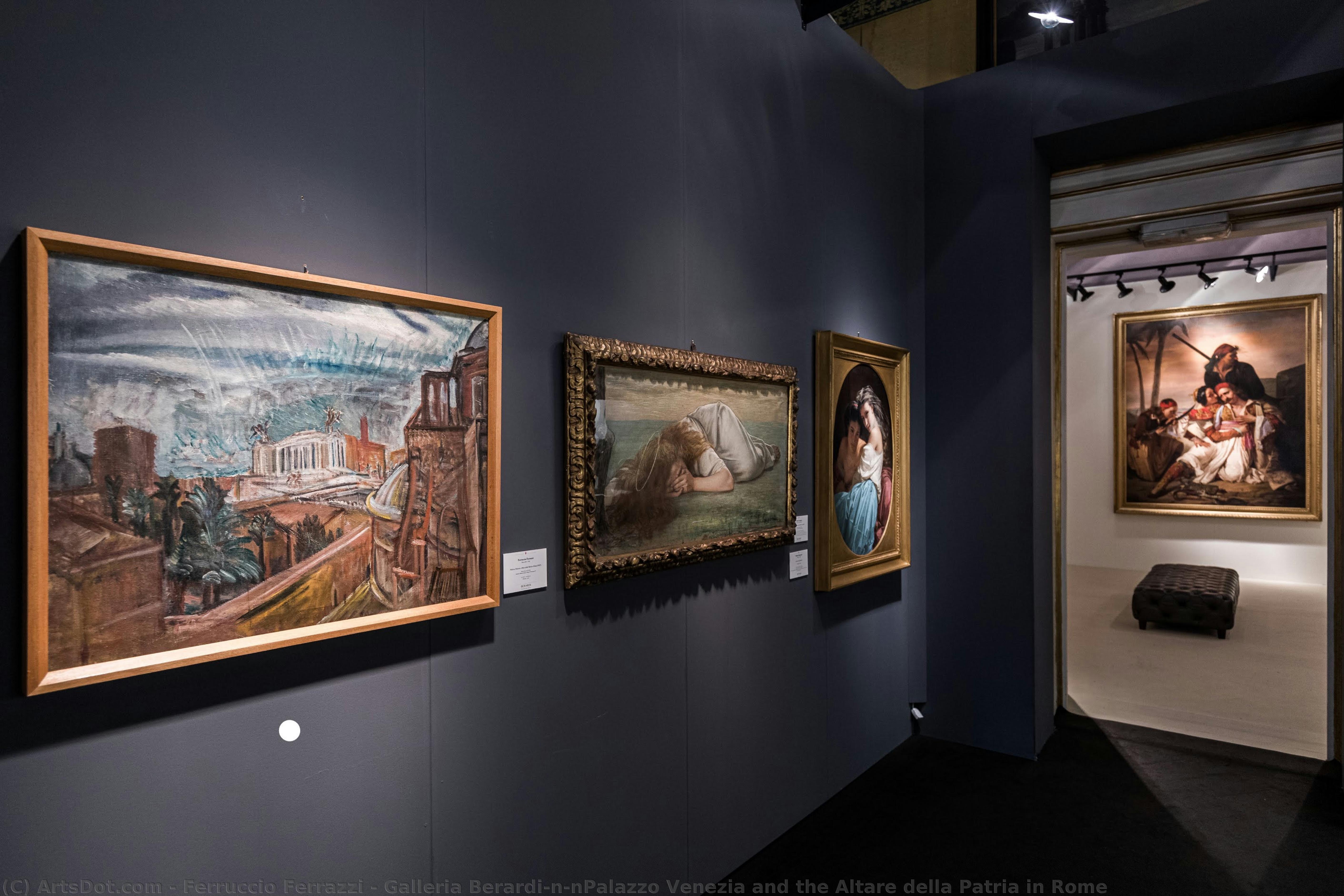 Galleria Berardi\n\npalazzo Venezia And The Altare Della Patria In Rome — Ferruccio Ferrazzi