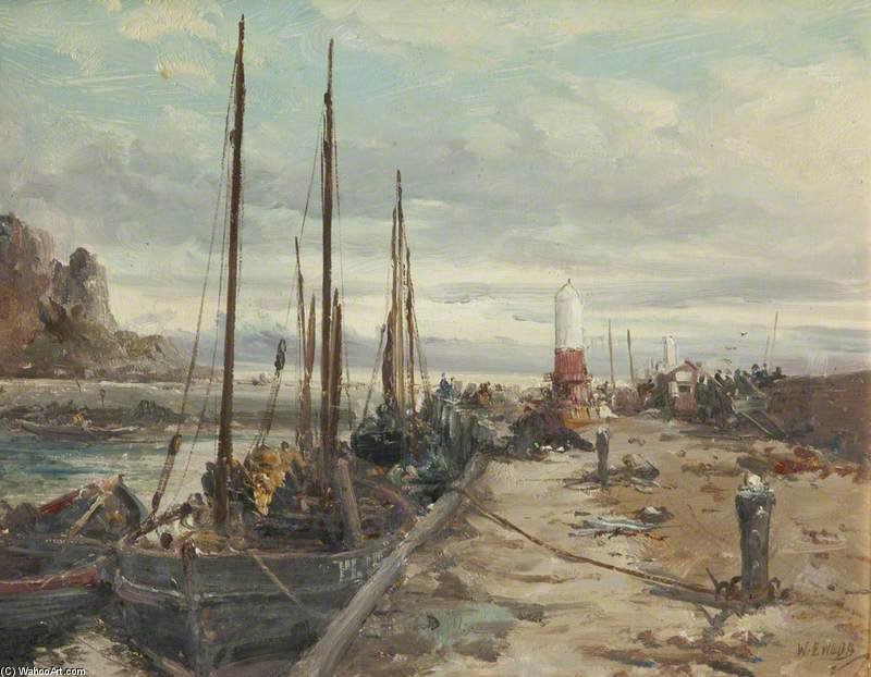Peel Pier — William Edward Webb