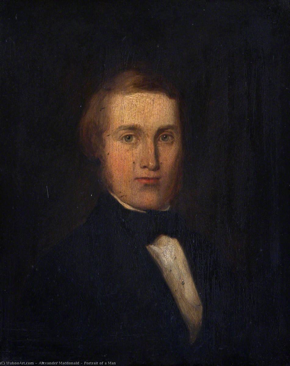 Portrait Of A Man — Alexander Macdonald