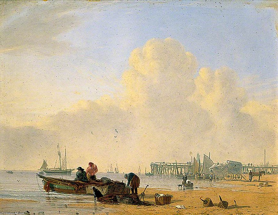 Yarmouth Jetty, Norfolk — Alfred Stannard