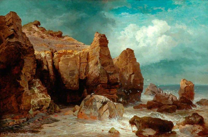 On The Yorkshire Coast — Edward Henry Holder