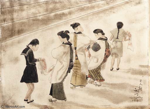 Thousand-stitch Cloths — Léonard Tsuguharu Foujita
